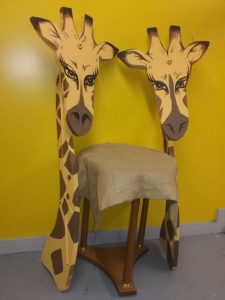 Decorative Giraffe Heads $15.00